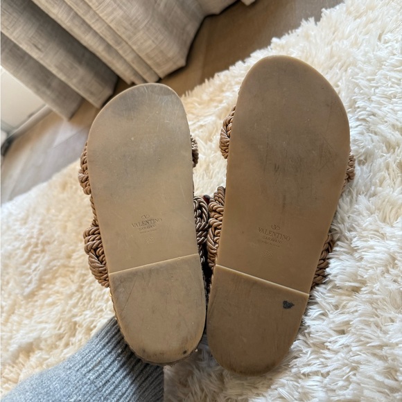 Valentino Rockstud Rope Sandals size 38 - Orig. $1090 - Picture 8 of 10